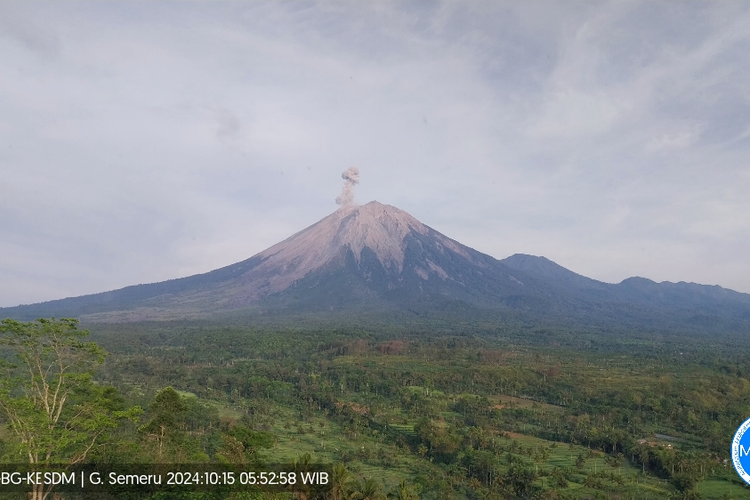 Gunung Semeru Erupsi