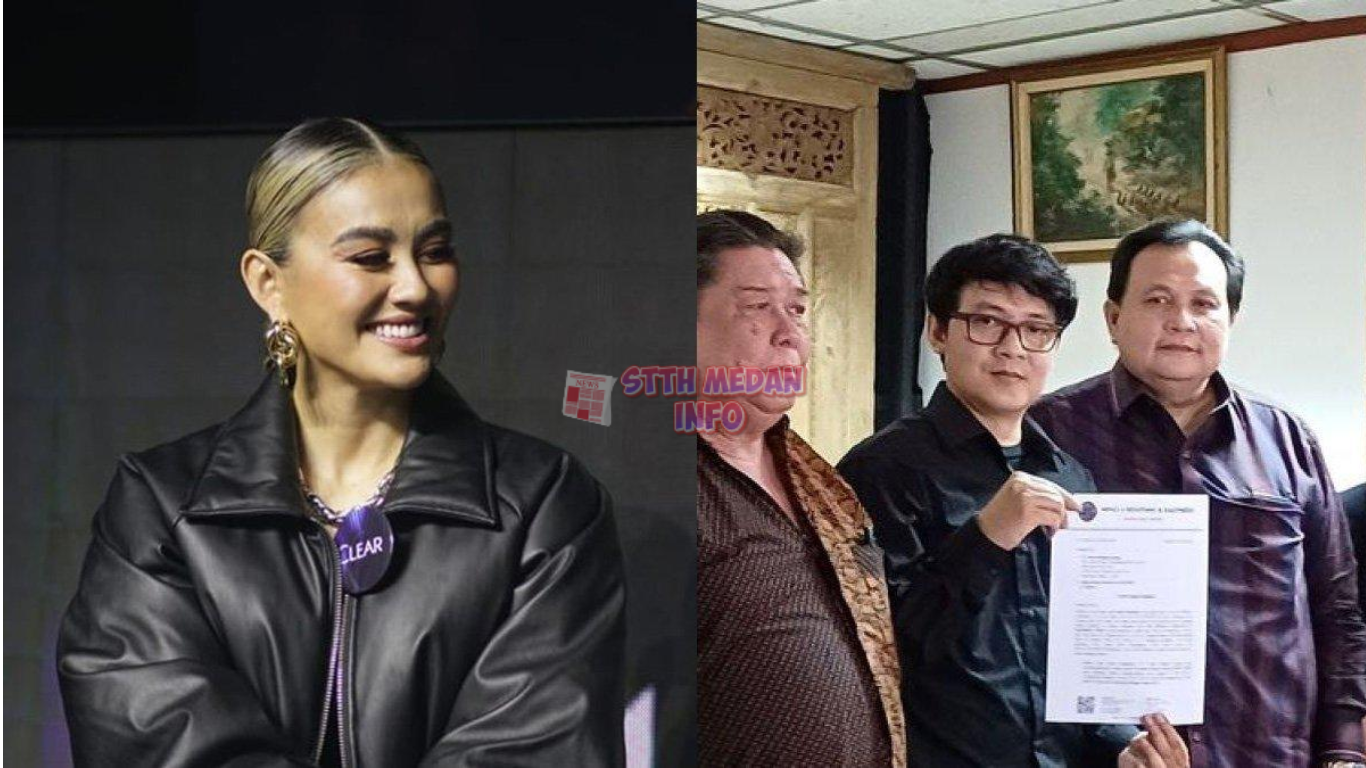 Potret Agnez Mo (Kiri) yang dilaporkan oleh Ari Bias (Kanan) - TribunFriends