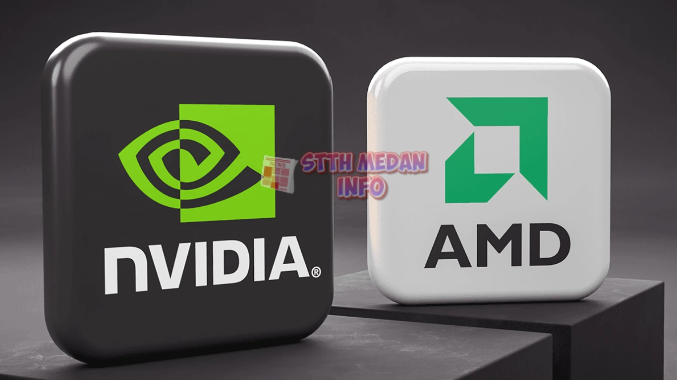 Ilustrasi Nvidia dan AMD - WCCFTECH.COM