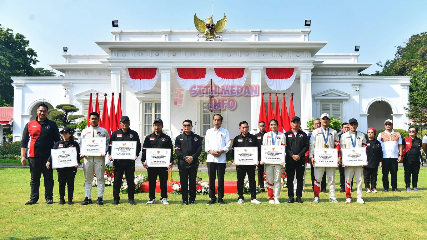 Potret Atlet Indonesia di Istana Presiden - BPMI Setpres/Vico