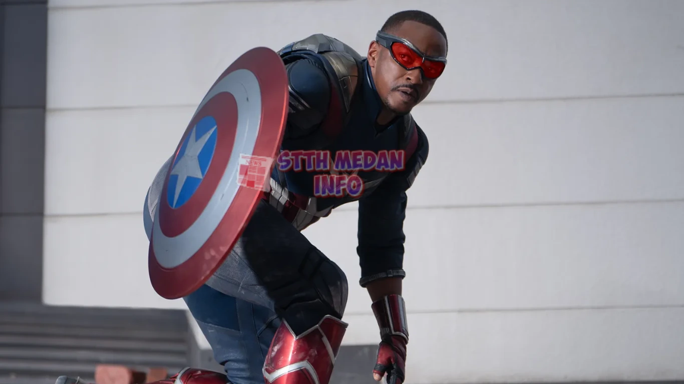 Anthony Mackie Sebagai Sam Wilson di Captain America Brave New World - Marvel