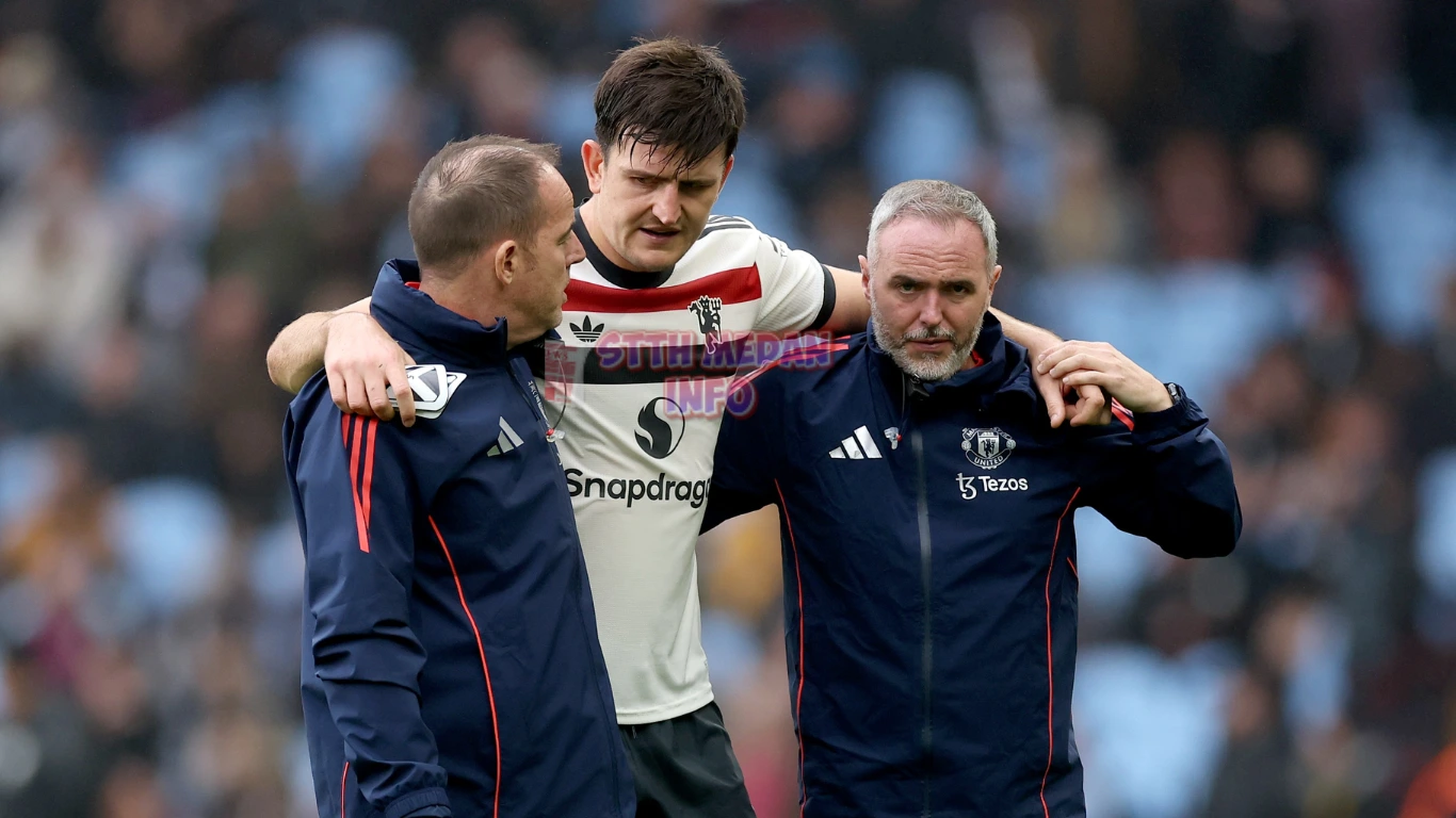 Potret Ruben Amorim dengan Harry Maguire - Michael Regan/Getty Image