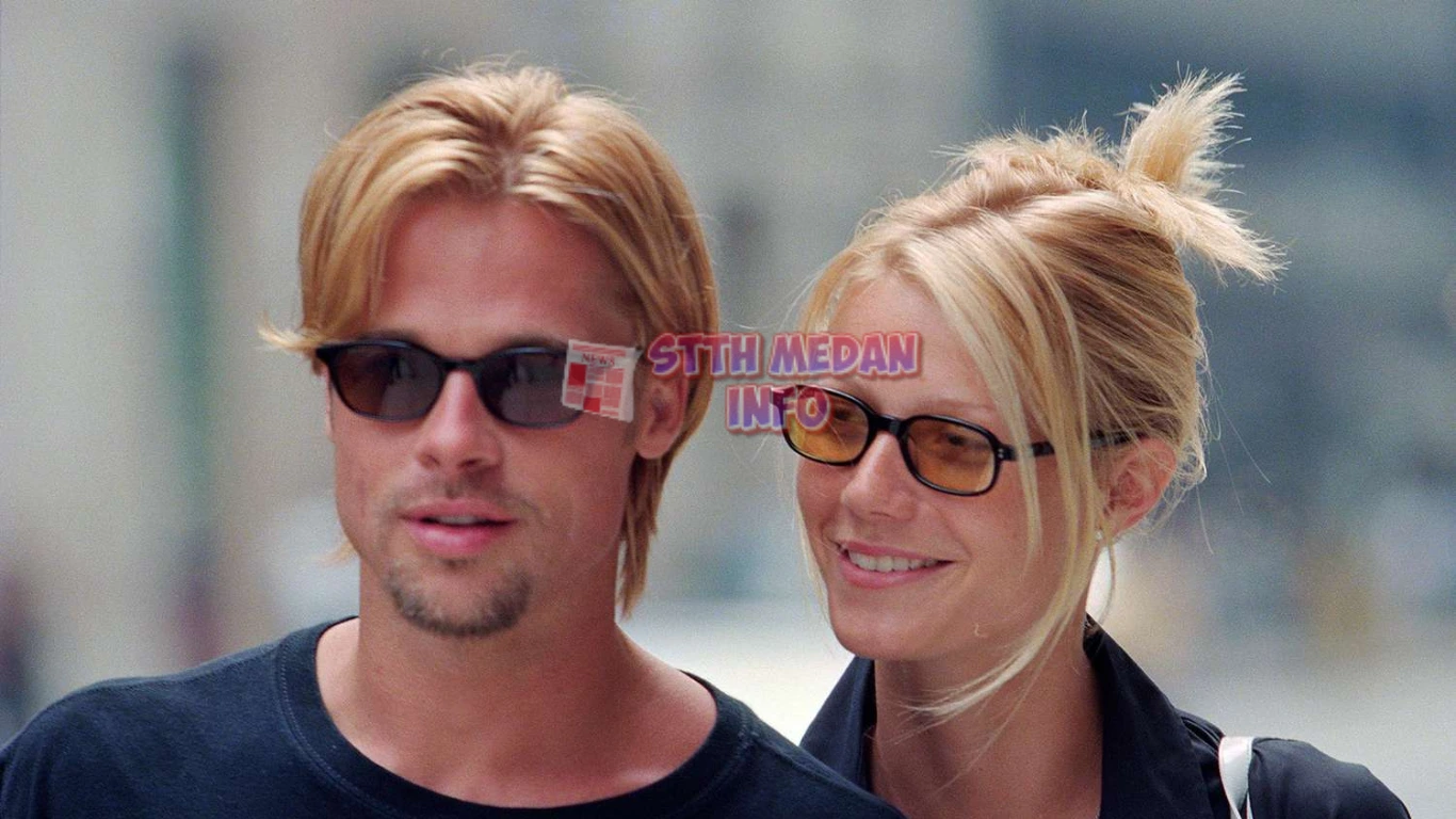 Potre Kebersamaan Brad Pitt dan Gwyneth Paltrow - Lawrence Schwartzwald via People.com