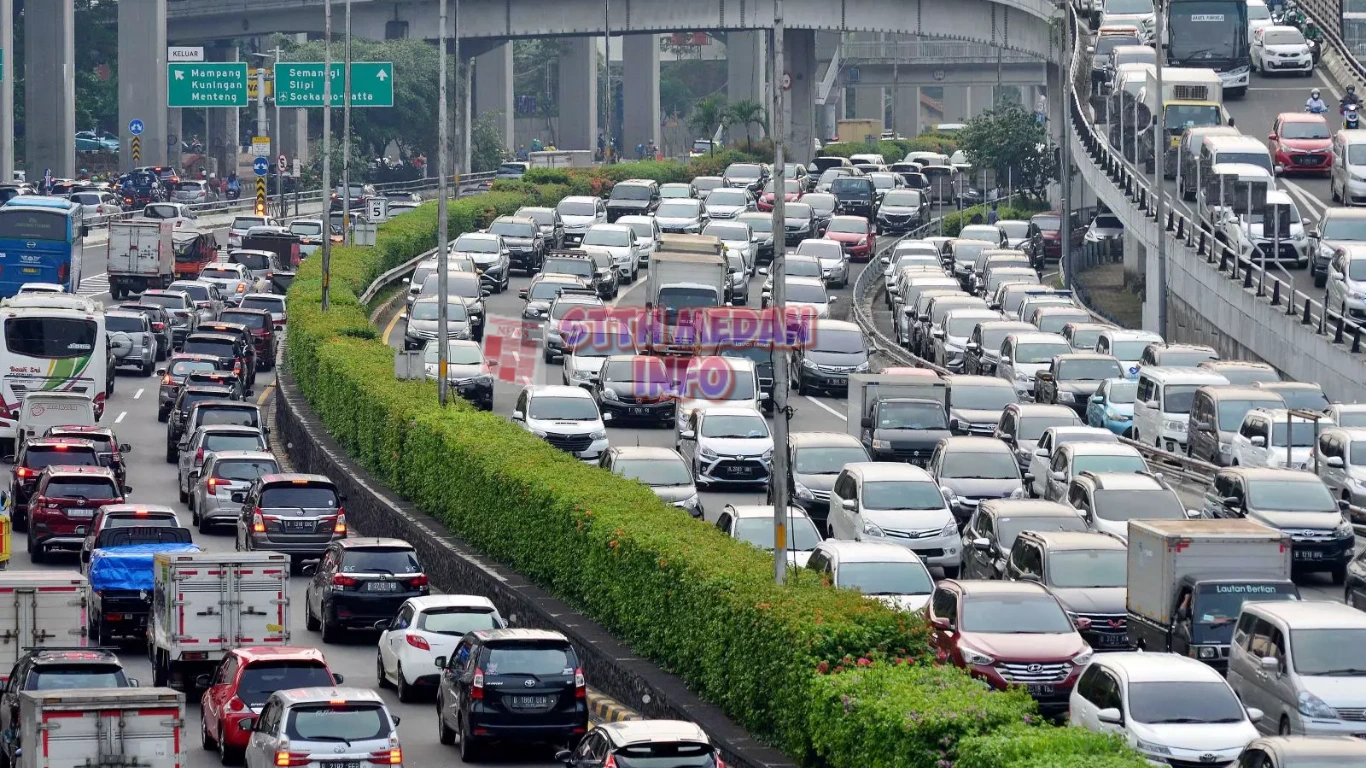 Potret Kemacetan di Jakarta - Media Indonesia