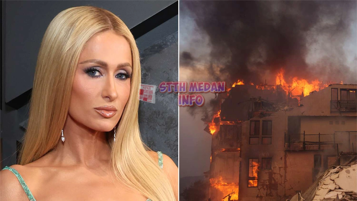 Paris Hilton dan Potret Kebakaran Rumahnya di Malibu - Getty Images