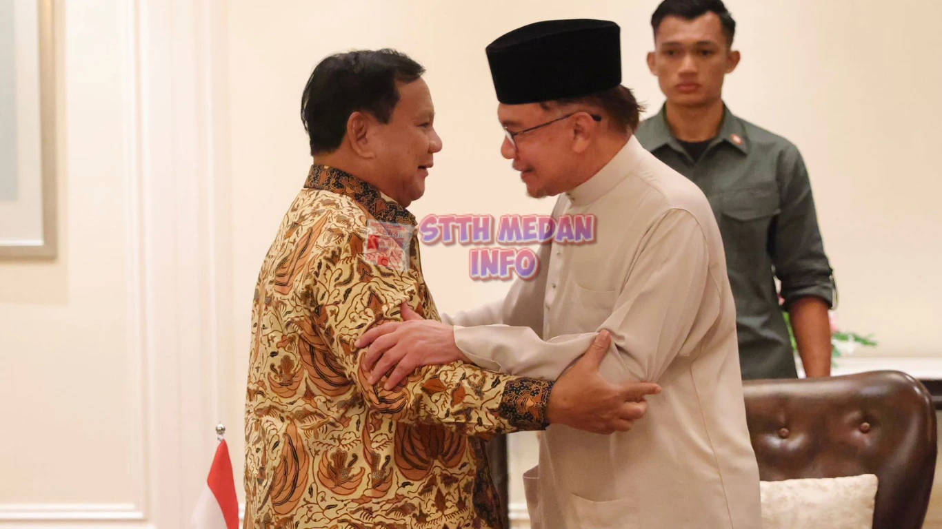 Potret Prabowo dan Anwar Ibrahim - Kemhan.go.id