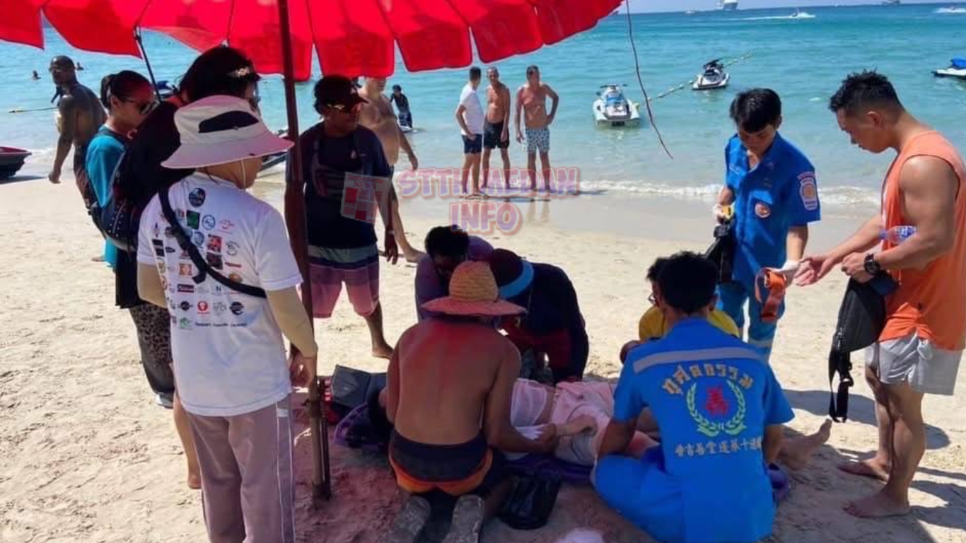 Potret Kecelakaan yang Menimpa Turis China di Pantai Patong, Phuket, Thailand - ASEAN NOW