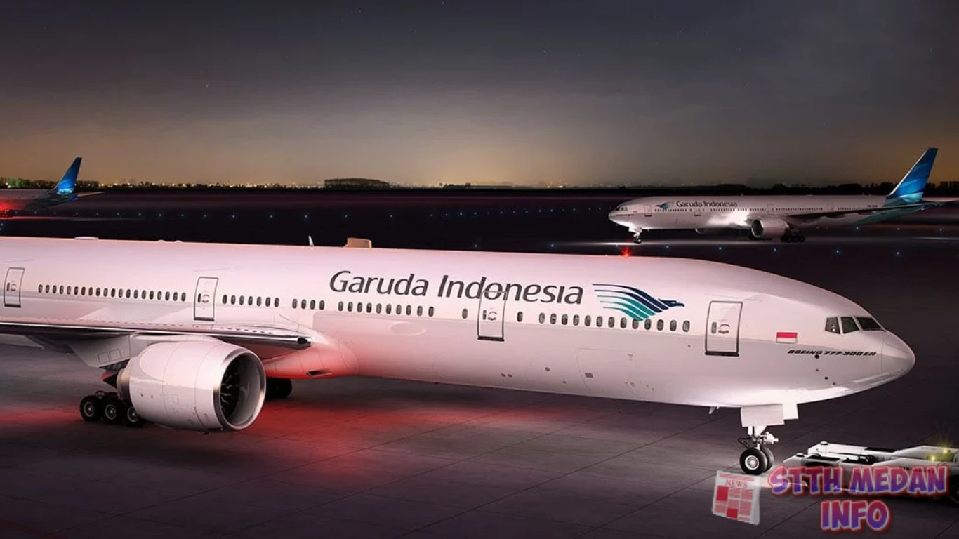 Potret Pesawat Garuda Indonesia - Garuda Indonesia