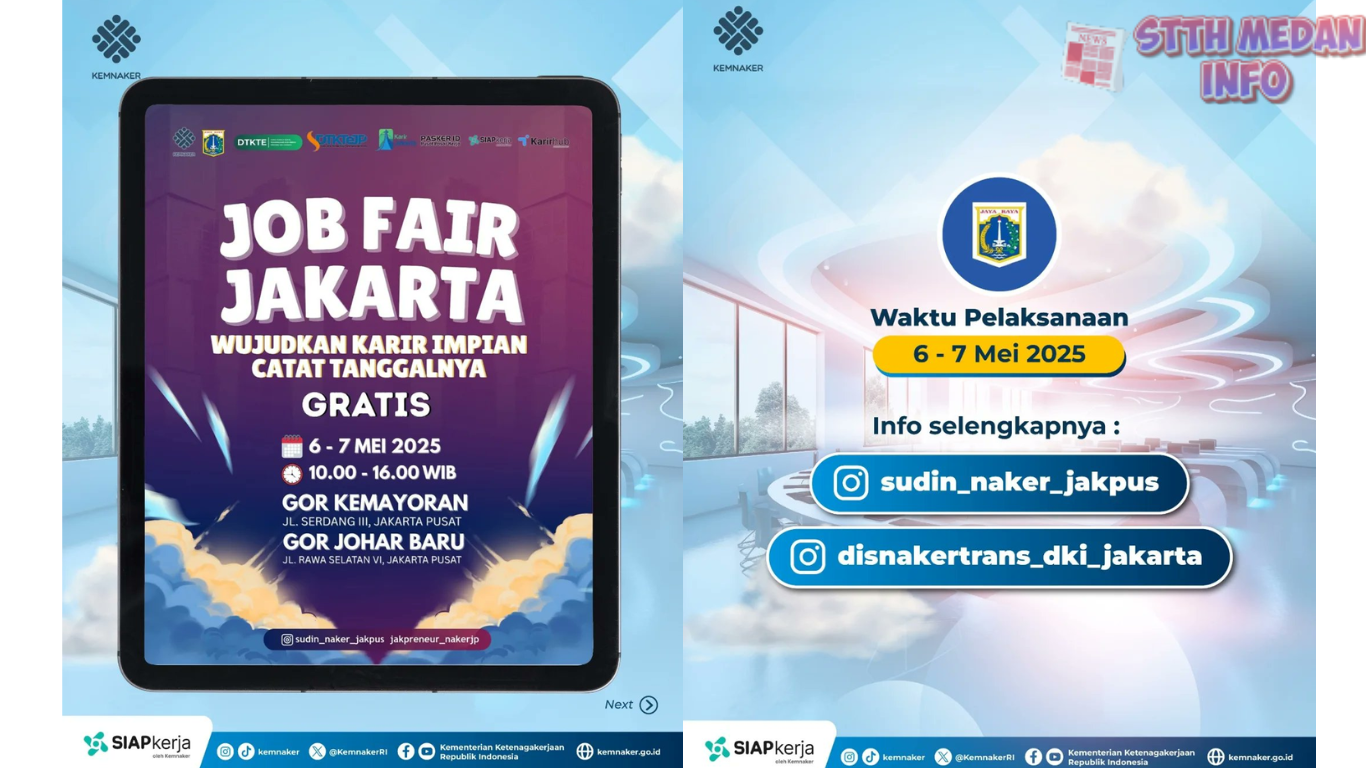 Jakarta Job Fair 202 Peluang Karir Gratis di GOR Kemayoran Johar Baru